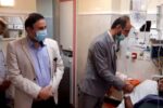 نگهبان فداکار از سرایت آتش سوزی در مرکز خدمات سلامت دیلم جلوگیری کرد
