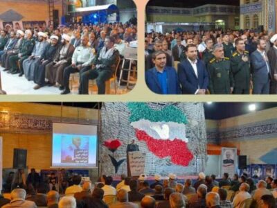 مراسم شبی با شهدای شهرستان دیلم و شهدای غزه برگزار شد