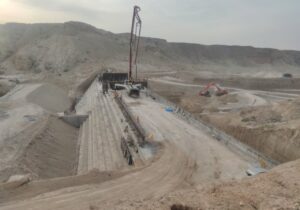 پیشرفت۶۰ درصدی سد درهامیری دیلم