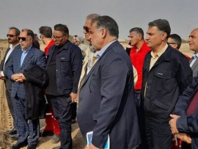 «مزرعه زیستی خاک‌ پالایی نفت» در گوره دیلم افتتاح شد