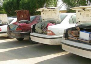 توقف کاروان خودرو‌های شوتی در دیلم