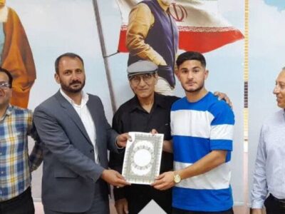 فوتبالیست جوان دیلمی تجلیل شد