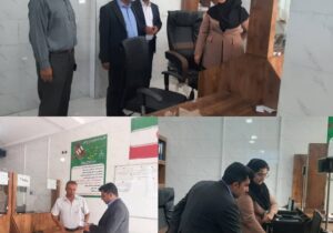 بازدید سرزده رییس دادگستری شهرستان دیلم از دفتر خدمات الکترونیک قضایی دیلم