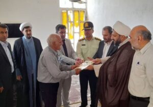 دیدار مسئولان شهرستان دیلم با خانواده شهدای نیروی انتظامی