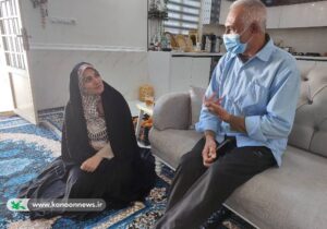 مدیرکل کانون استان بوشهر به عیادت همکار مرکز دیلم رفت