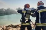 برگزاری رزمایش اطفا حریق ساعت صفر در بندر دیلم